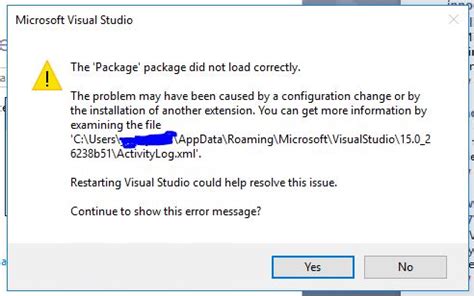 test window package did not load correctly|testwindowpackage failed to load.